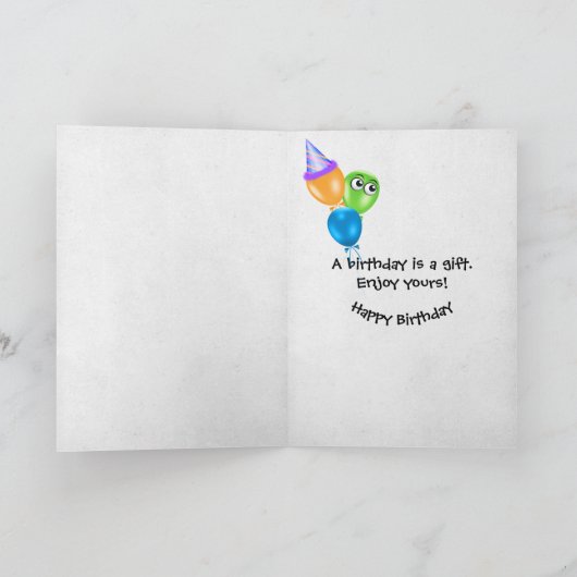 70e verjaardag Kaarsen met Eyeballen Kaart (Binnen)