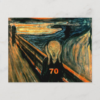 70e verjaardag kaart