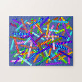 70e verjaardag Kandle Jigzaag Puzzle Legpuzzel (Horizontaal)