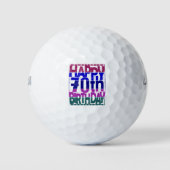 70e verjaardag_kleurengradiënten golfballen (Voorkant)