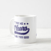 70e verjaardag koffiemok (Voorkant links)