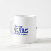 70e verjaardag koffiemok (Voorkant links)