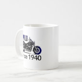 70e verjaardag koffiemok (Voorkant links)