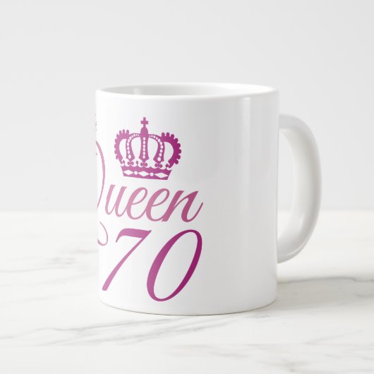 70e verjaardag koningin grote koffiekop (Voorkant rechts)