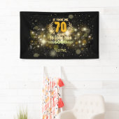 70e verjaardag kostte me 70 jaar om er zo goed uit spandoek (Insitu)