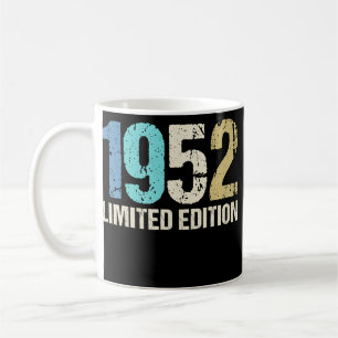 70e verjaardag Mannen dames 70 jaar 1952 Funny Koffiemok