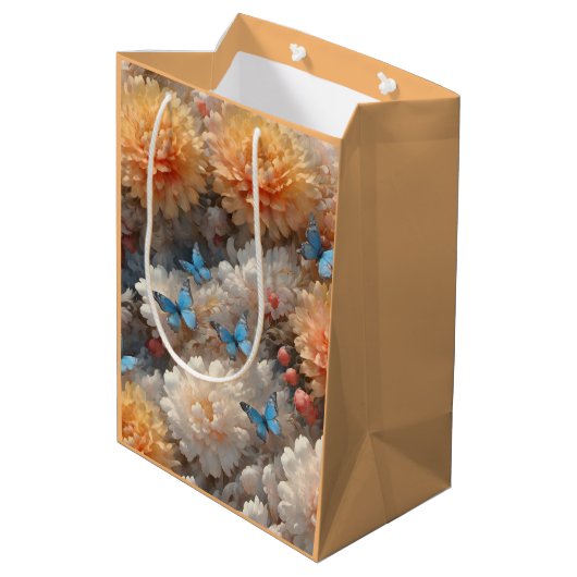 70e verjaardag medium cadeauzakje (Achterkant Gekanteld)