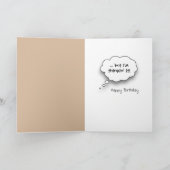 70e verjaardag Meerkat met een Sombrero Kaart (Binnen)