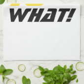 70e verjaardag Motivatie Grappig Positief Modern Theedoek (Gevouwen)