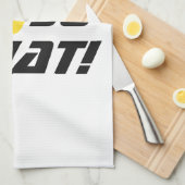 70e verjaardag Motivatie Grappig Positief Modern Theedoek (Quarter Fold)