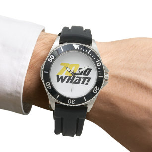 70e verjaardag - Motivatie grappige moderne Horloge