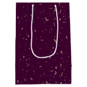 70e verjaardag Neon Sign en Confetti Medium Cadeauzakje (Achterkant)