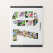 70e verjaardag nummer 70 Foto Collage 13 Foto Legpuzzel (Verticaal)