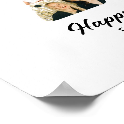 70e Verjaardag Nummer 70 Fotocollage Jubileum Poster (Hoek)