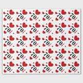 70e verjaardag of OM HET EVEN WELK JAAR Eigen naam Cadeaupapier (Vlak)