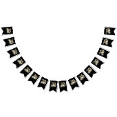 70e verjaardag of partij bij het Jubileum Vlaggetjes (Alle)