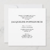 70e verjaardag Ontwerp je eigen fotocollage Kaart (Achterkant)