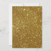 70e verjaardag partij champagne glazen Streamers Kaart (Achterkant)