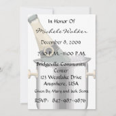 70e verjaardag Persoonlijke uitnodiging (Achterkant)