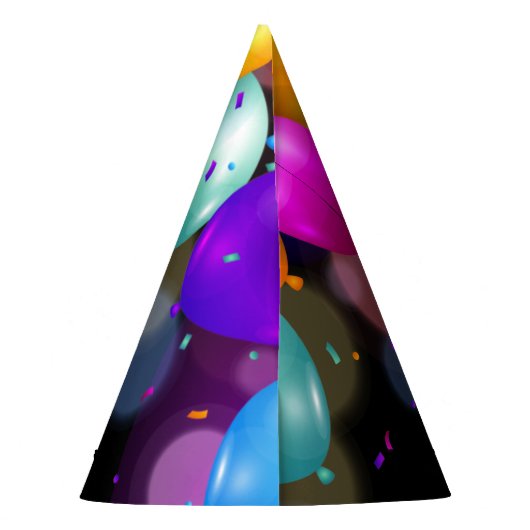 70e verjaardag Pet van de Zwarte Partij en de Goud Feesthoedjes (Achterkant)