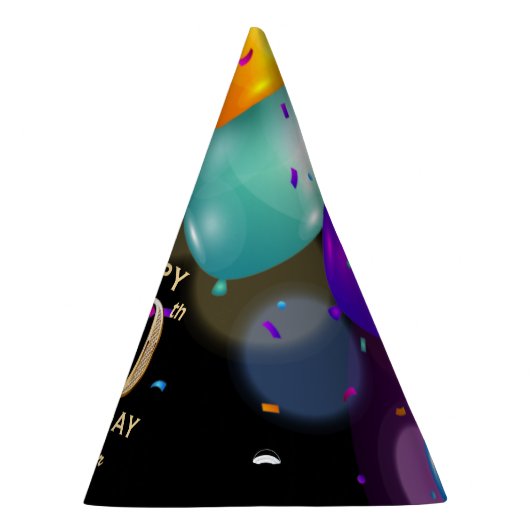 70e verjaardag Pet van de Zwarte Partij en de Goud Feesthoedjes (Rechts)