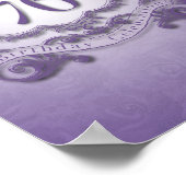 70e verjaardag Poster aangepaste banner (Hoek)