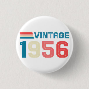 70E VERJAARDAG RONDE BUTTON 3,2 CM