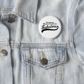 70e verjaardag ronde button 5,7 cm (In situ)