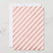 70e verjaardag - Roos gouden ballonnen Kaart (Achterkant)