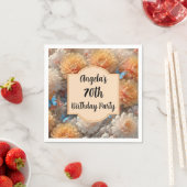 70e verjaardag servet (Insitu)