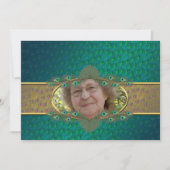 70e verjaardag sjabloon uitnodigingen (Voorkant)