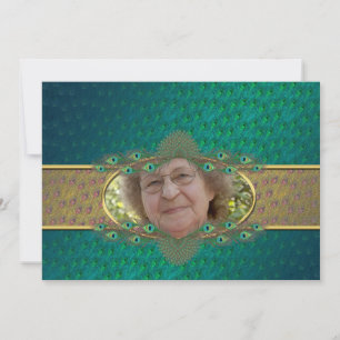 70e verjaardag sjabloon uitnodigingen