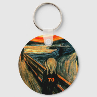 70e verjaardag sleutelhanger