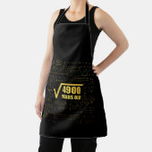 70e verjaardag Square Root van 4.900 70 jaar oude  Schort (Insitu)