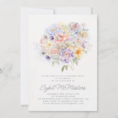 70e verjaardag Surprise Party Bloemenboeket Kaart (Voorkant)