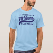 70e verjaardag t-shirt (Voorkant)