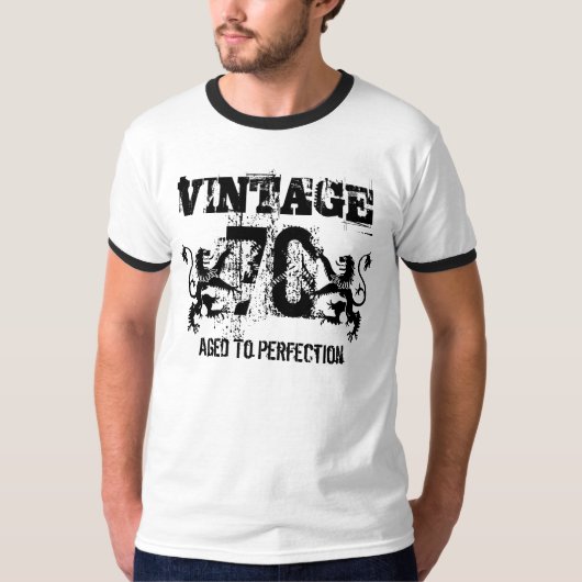 70e verjaardag t-shirt (Voorkant)
