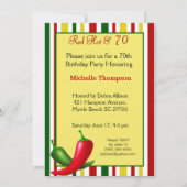 70e verjaardag Uitnodigingen (Voorkant)