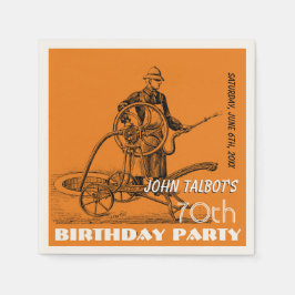 70e verjaardag van de 70e verjaardag van het wetsv servetten