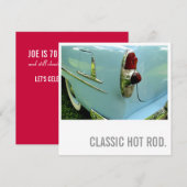 70e verjaardag van de auto - Warmteweg Kaart (Voorkant / Achterkant)