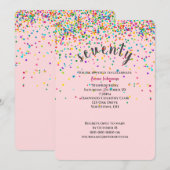 70e verjaardag van de bijeenroeping van de confere kaart (Voorkant / Achterkant)