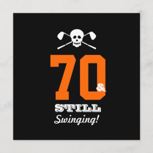 70e verjaardag van de feestdag Golf - nog steeds z Kaart