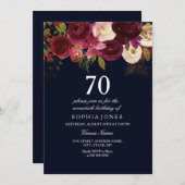 70e verjaardag van de marine en de Bourgogne Kaart (Voorkant / Achterkant)