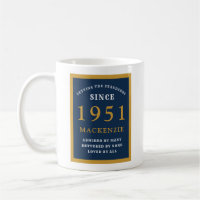 70e verjaardag van Elegant Blue Gold