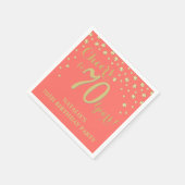 70e verjaardag van het Koraal- en gouddiamant Servet (Hoek)