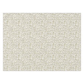 70e verjaardag van het thema White en Gold Tafelkleed (Voorkant (Horizontaal))