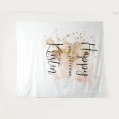 70e verjaardag van Vrouw Foto Booth Backdrop Wandkleed (Voorkant (horizontaal))