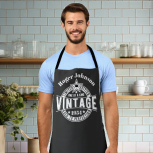 70e verjaardag Vintage van cadeau met perfectie Schort