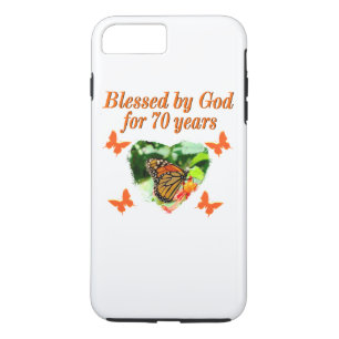 70E VERJAARDAG VLINDER FOTO ONTWERP Case-Mate iPhone CASE