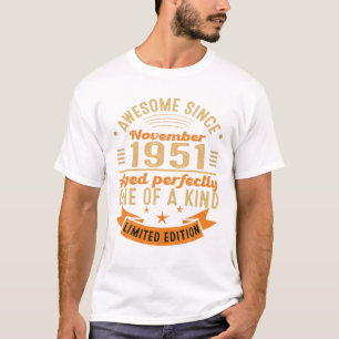 70e verjaardag voor mannen t-shirt